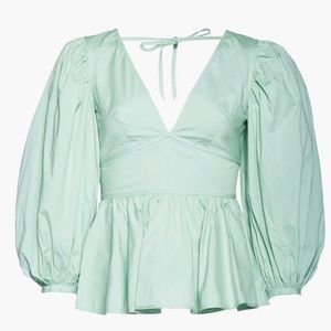 NWT Staud Luna Sage Top 6